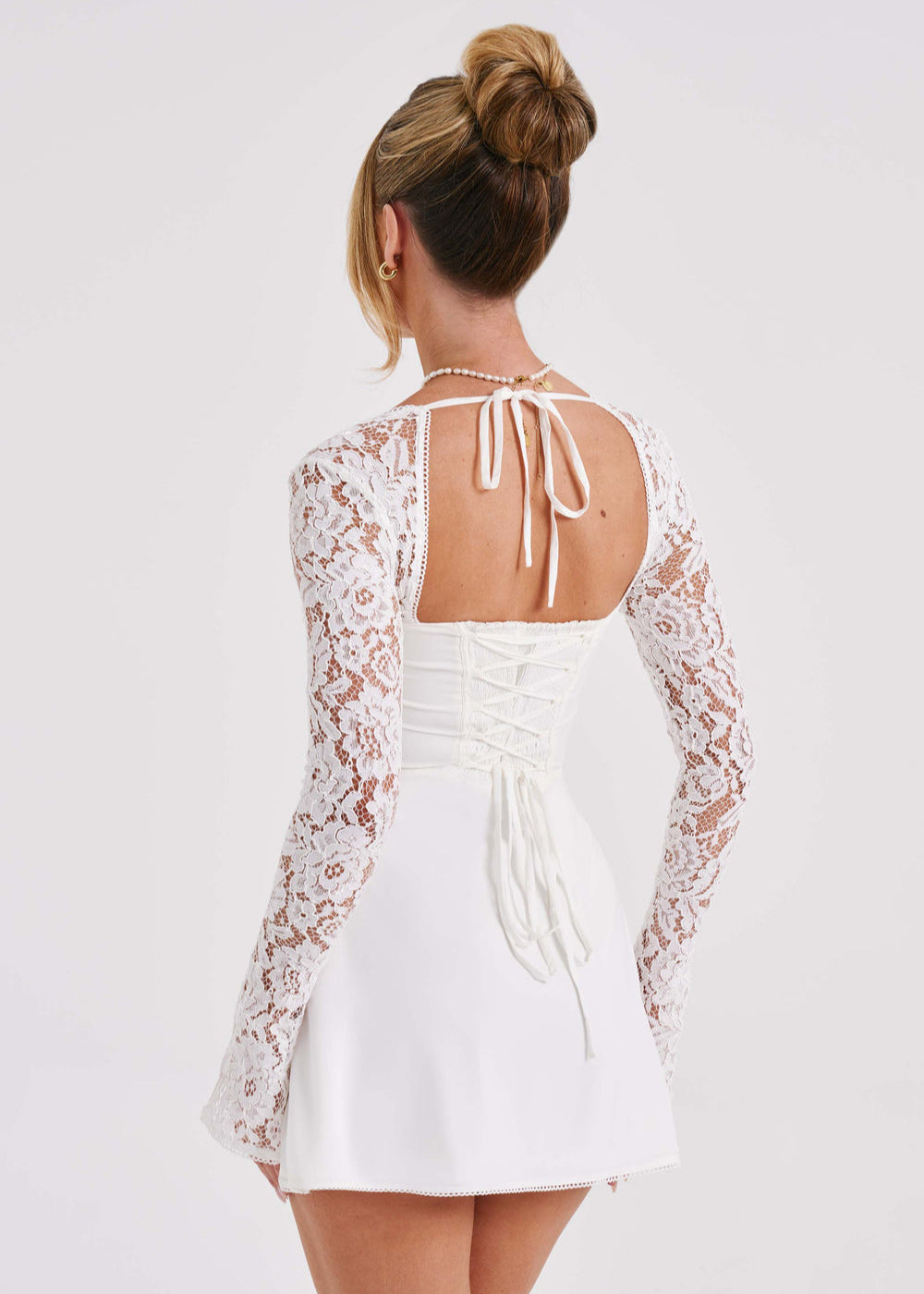 Elin Lace Mini Dress