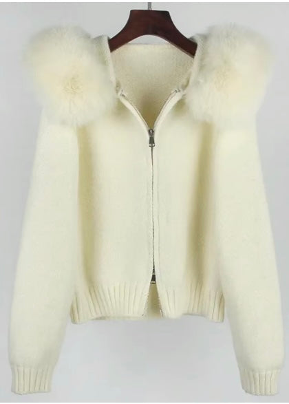 Bianca Knitted Fur Jacket