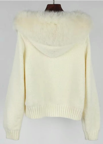 Bianca Knitted Fur Jacket
