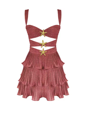 Ariel Glitter Mini Dress