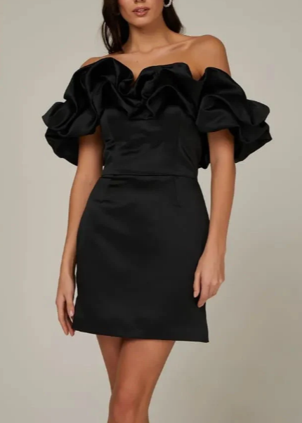 Anastasia Ruffle Mini Dress