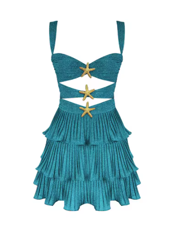 Ariel Glitter Mini Dress