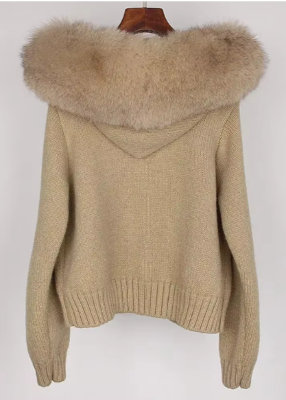 Bianca Knitted Fur Jacket