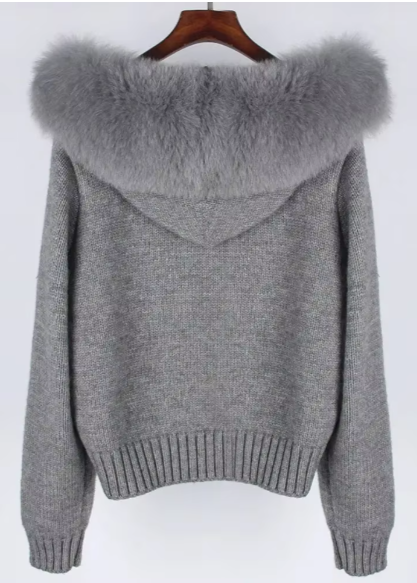 Bianca Knitted Fur Jacket